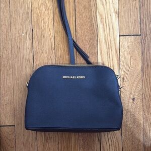 Michael Kors Navy Crossbody Bag